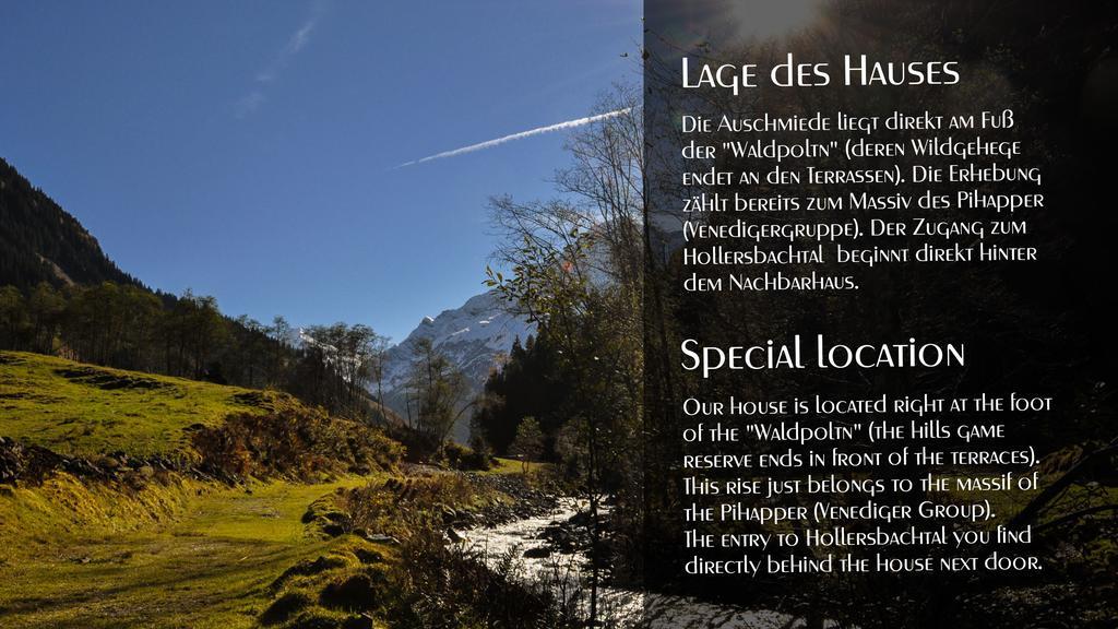 Ferienhaus Auschmiede Hollersbach im Pinzgau Exterior foto